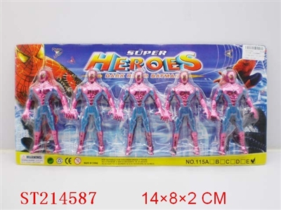 SPIDER MAN (5PCS) - ST214587
