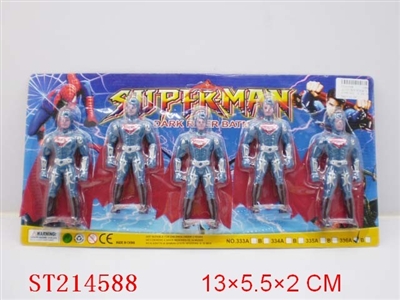 SUPERMAN WITH LIGHT (5PCS) - ST214588