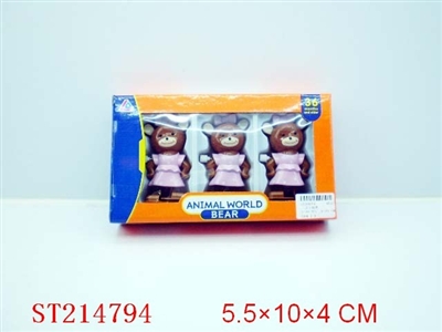 WINDING UP BEAR(3 PCS) - ST214794