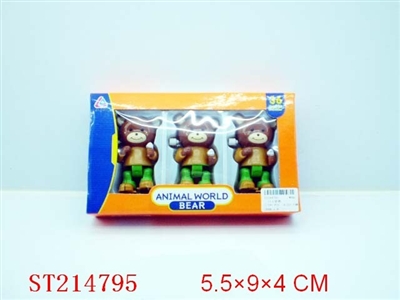 WINDING UP BEAR(3 PCS) - ST214795
