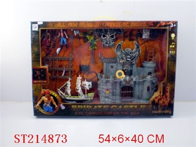 PIRATE WITH LIGHT AND MUSIC(INCLUDE BATTERY) - ST214873