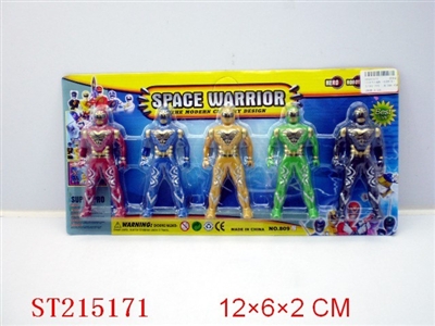 WARRIOR WITH LIGHT (5PCS) - ST215171