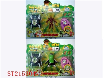 BEN 10 SUPER HERO+OMNITRON+CAMERA WITH LIGHT AND IC - ST215304