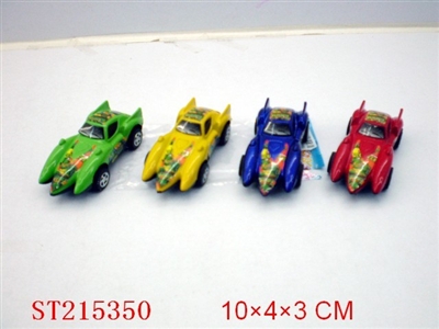 PULL-BACK CAR(4 COLORS ASSORTED) - ST215350