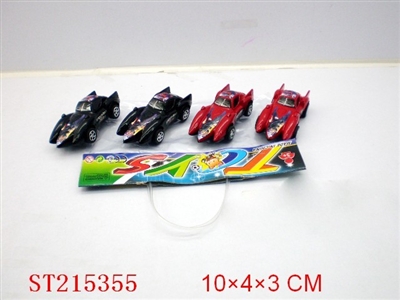 PULL-BACK SPIDER CAR(4 COLORS ASSORTED) - ST215355