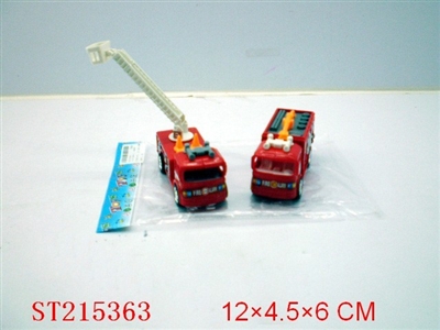 PULL-BACK PUMPER(2PCS 2 STYLES ASSORTED) - ST215363