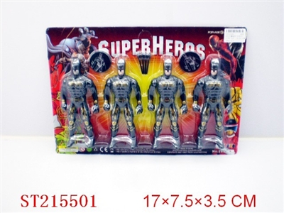 BAT MAN WITH LIGHT(4PCS) - ST215501