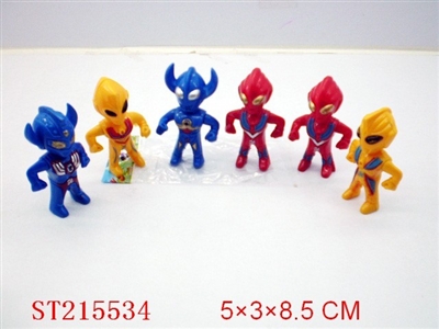 SUPER MAN WITH LIGHT(6 STYLES ASST) - ST215534