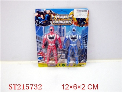 CARTOON FIGURE WITHOUT LIGHT(2PCS RED、WELLOW、BLUE 3COLORS) - ST215732