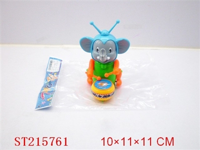 PULL LINE ELEPHANT(1 STYLES 2 COLORS ASSORTED) - ST215761