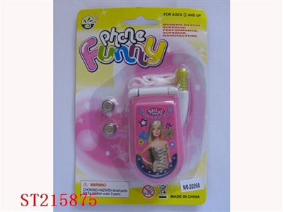 MOBILEPHONE WITH LIGHT AND MUSIC - ST215875