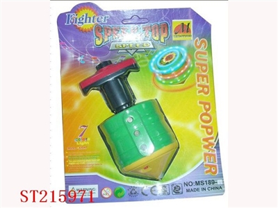 SPINNING TOP WITH 5-LIGTH(3 COLORS ASSORTED) - ST215971