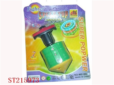 SPINNING TOP WITH MUSIC AND 5-LIGTH(3 COLORS ASSORTED) - ST215973