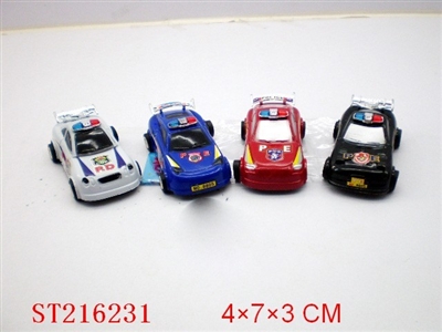 PULL-BACK CAR（4 STYLES ASST) - ST216231