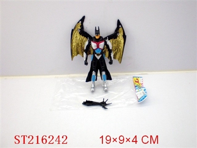 BAT MAN WITH LIGHT(2 COLORS ASSORTED) - ST216242
