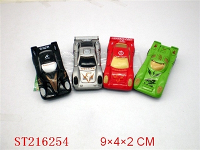 PULL-BACK CAR(6 STYLES 6 COLORS ASSORTED) - ST216254