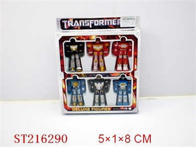 6PCS KING KONG (3 COLORS ASST) - ST216290