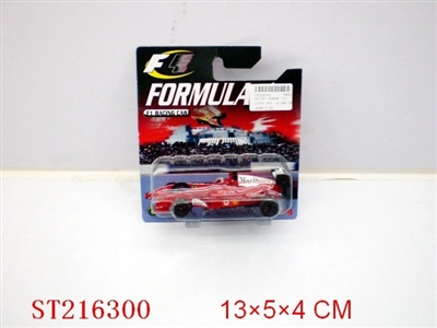 PULL-BACK FORMULA CAR(4 STYLES ASST) - ST216300