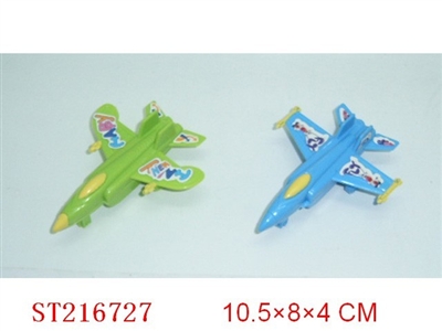 PULL-BACK PLANE(4 COLORS 2 STYLES ASSORTED) - ST216727