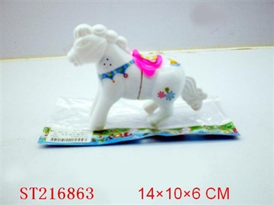 WINDING UP HORSE WITH MUSIC AND LIGHT - ST216863