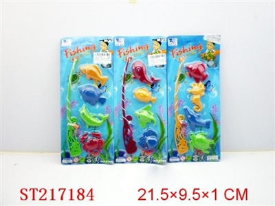 FISHING SET(3 STYLES 4 COLORS ASS) - ST217184