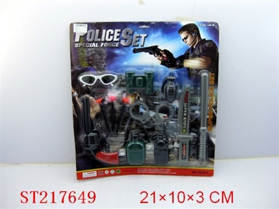 POLICE PLAY  SET - ST217649