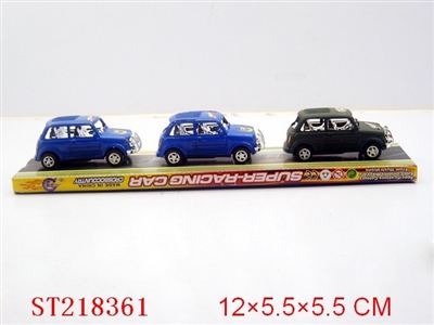 PULL-BACK CAR(3PCS) - ST218361