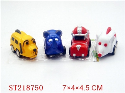 PULL-BACK CAR(4 STYLES 4 COLORS ASSORTED) - ST218750