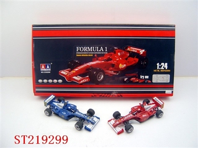 1:24 METAL FORMULAR CAR WITH MUSIC(RED,BLUE) - ST219299
