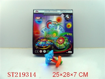 FLASH TOP(6PCS,GREEN,YELLOW,BLUE 3 COLORS) - ST219314