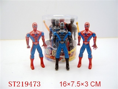 8PCS SPIDER MAN WITH LIGHT(2 COLORS ASST) - ST219473