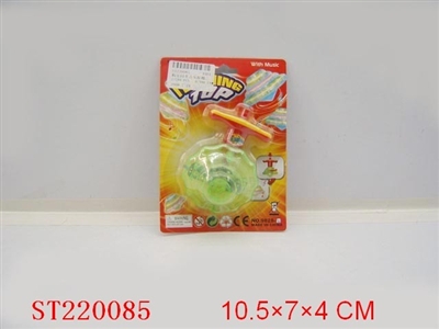 梅花闪光音乐陀螺/二款三色混装 - ST220085