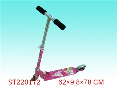儿童滑板车,车轮带灯全铁加重PVC轮 - ST220172