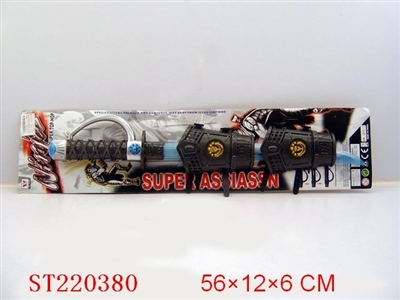 CLARITY FLASH SWORD WITH 4-LIGHT AND 2-CUFF(2 COLORS ASSORTED - ST220380