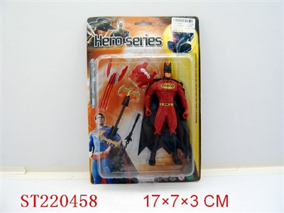 BAT MAN WITH LIGHT (2 COLORS ASSORTED) - ST220458