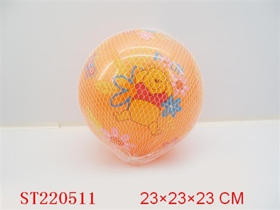 9寸贴标球/多款图案混装(环保料) - ST220511