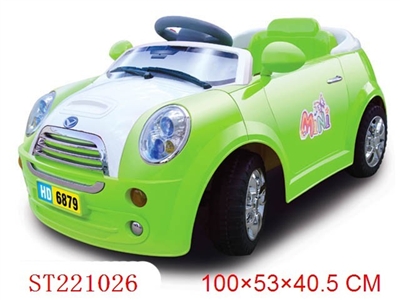R/C BABY RIDE ON CAR (WHITE/GREEN/BLUE) - ST221026