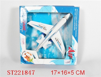 PULL-BACK PLANE W/LIGHT&SOUND - ST221847