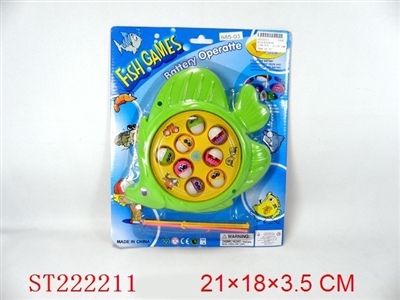 FISHING SET WITH MUSIC - ST222211