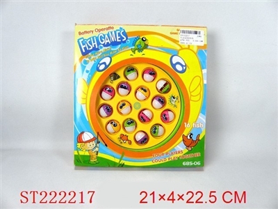 FISHING SET WITH MUSIC - ST222217