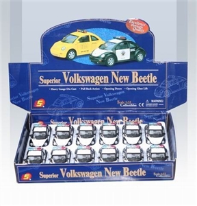 1:32metal Volkswagen police car(pull back) - ST222393