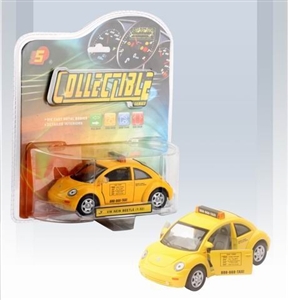 1:32 metal vw taxi(pull back) - ST222398
