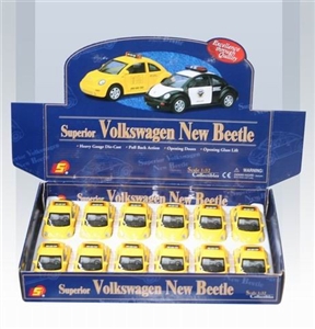 1:32 metal vw taxi(pull back) - ST222401