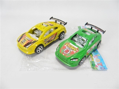 PULL-BACK CAR(2 STYLES 6 COLORS ASSORTED) - ST222547