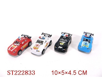 PULL-BACK CAR(4 STYLES 4 COLORS ASSORTED) - ST222833