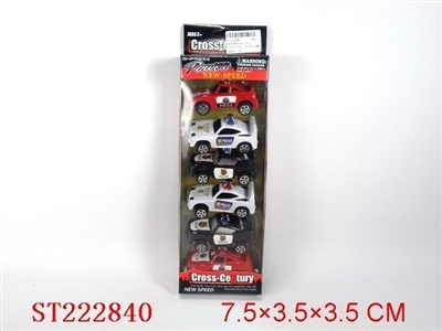 PULL BACK POLICE CAR - ST222840