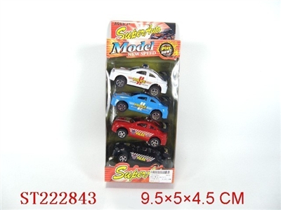 PULL BACK POLICE CAR - ST222843