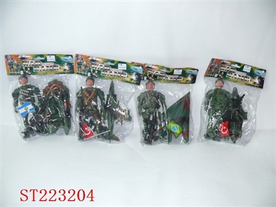MILITARY SET(ASSORT 4 SYTLES) - ST223204