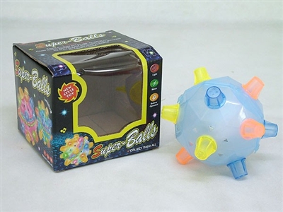 FLASHING JUMP BALL WITH AN ENGLISH SONG(6 LIGHTS) - ST223247