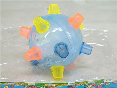 FLASHING JUMP BALL WITH AN ENGLISH SONG(3 LIGHTS) S SIZE - ST223252